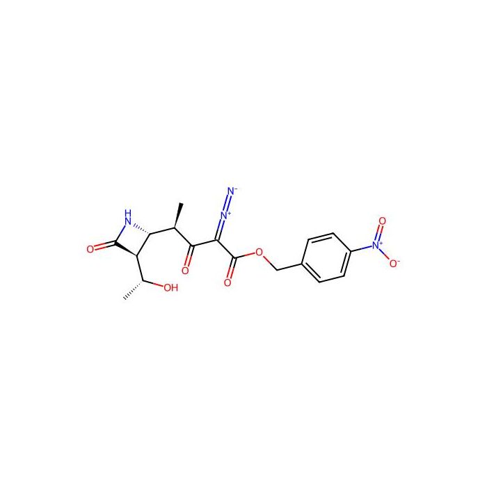(R)-4-Nitrobenzyl 2-diazo-4-((2R，3S)-3-((R)-1-hydroxy-ethyl)-4-oxoazetidin-2-yl)-3-oxopentanoate - ≥98% CAS No(137391-68-5) by Aladdin Scientific