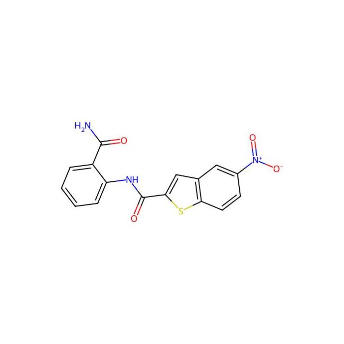N-(2-carbamoylphenyl)-5-nitro-1-benzothiophene-2-carboxamide - ≥99% CAS No(690693-02-8) by Aladdin Scientific