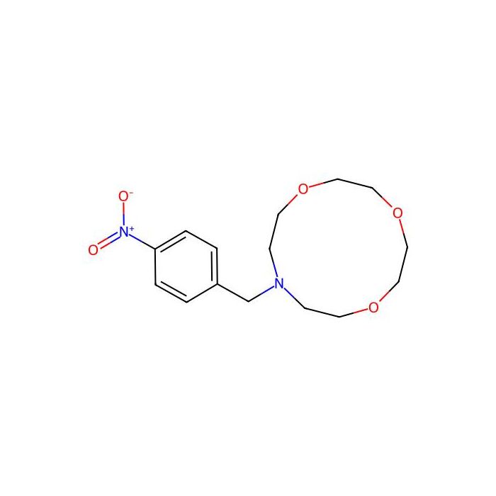10-(4-Nitrobenzyl)-1,4,7-trioxa-10-azacyclododecane - ≥98% CAS No(300359-71-1) by Aladdin Scientific