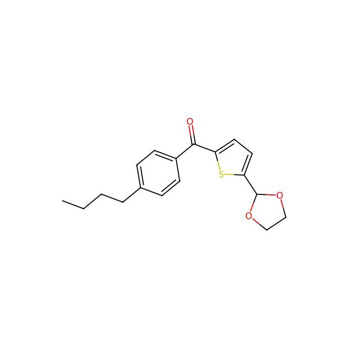 2-(4-n-Butylbenzoyl)-5-(1,3-dioxolan-2-yl)thiophene -  CAS No(898778-52-4) by Aladdin Scientific