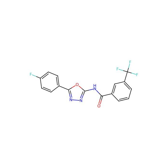 N-(5-(4-fluorophenyl)-1,3,4-oxadiazol-2-yl)-3-(trifluoromethyl)benzamide -  CAS No(865285-47-8) by Aladdin Scientific