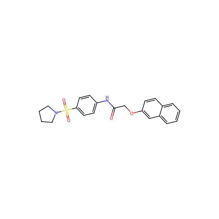 2-(2-naphthyloxy)-N-[4-(1-pyrrolidinylsulfonyl)phenyl]acetamide -  CAS No(315671-64-8) by Aladdin Scientific