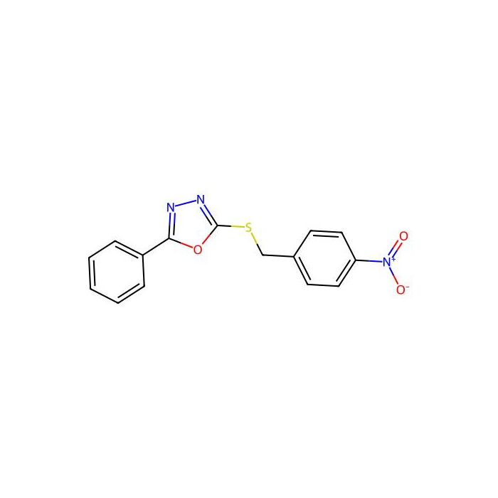 2-((4-Nitrobenzyl)thio)-5-phenyl-1,3,4-oxadiazole - ≥97% CAS No(116987-25-8) by Aladdin Scientific