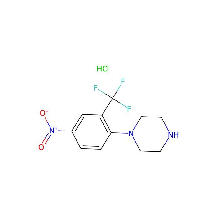 1-[4-Nitro-2-(trifluoromethyl)phenyl]piperazine hydrochloride - ≥95% CAS No(1049789-26-5) by Aladdin Scientific