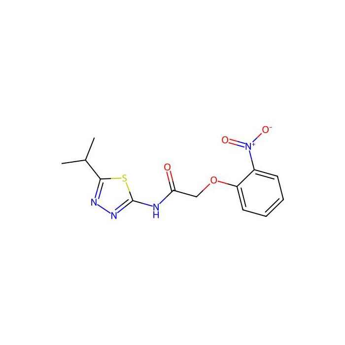 2-(2-nitrophenoxy)-N-(5-propan-2-yl-1,3,4-thiadiazol-2-yl)acetamide -  CAS No(307544-98-5) by Aladdin Scientific