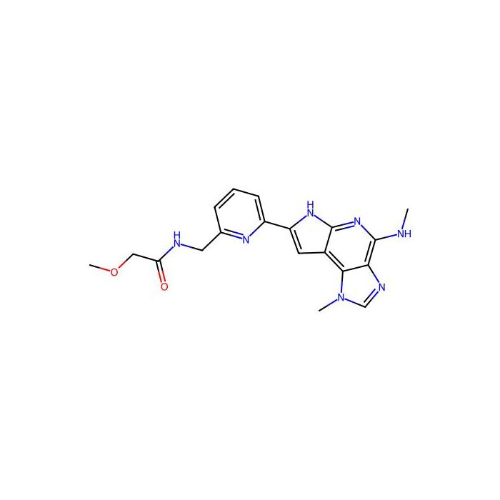 N-((6-(1,6-Dihydro-1-methyl-4-(methylamino)imidazo(4,5-d)pyrrolo(2,3-b)pyridin-7-yl)-2-pyridinyl)methyl)-2-methoxyacetamide - ≥99% CAS No(914946-88-6) by Aladdin Scientific