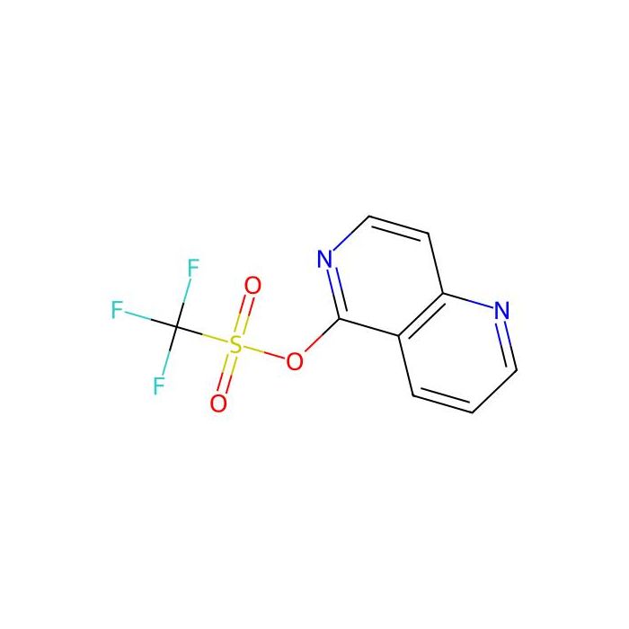 1,6-Naphthyridin-5-yl trifluoromethanesulfonate - ≥95% CAS No(909649-09-8) by Aladdin Scientific
