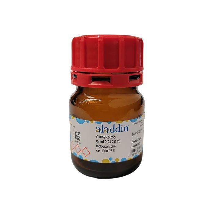 Oil red O(C.1.26125) - Biological stain CAS No(1320-06-5) by Aladdin Scientific
