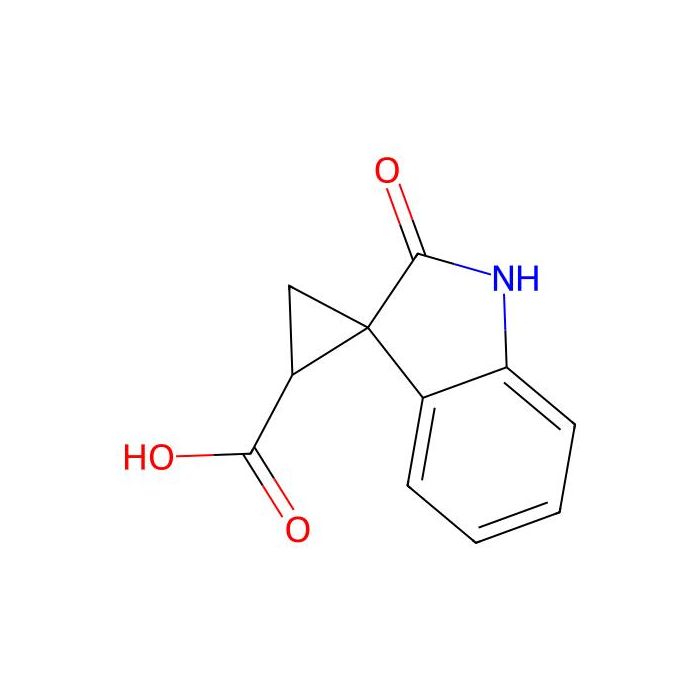 2'-Oxo-1',2'-dihydrospiro(cyclopropane-1,3'-indole)-3-carboxylic acid - ≥98% CAS No(67503-08-6) by Aladdin Scientific
