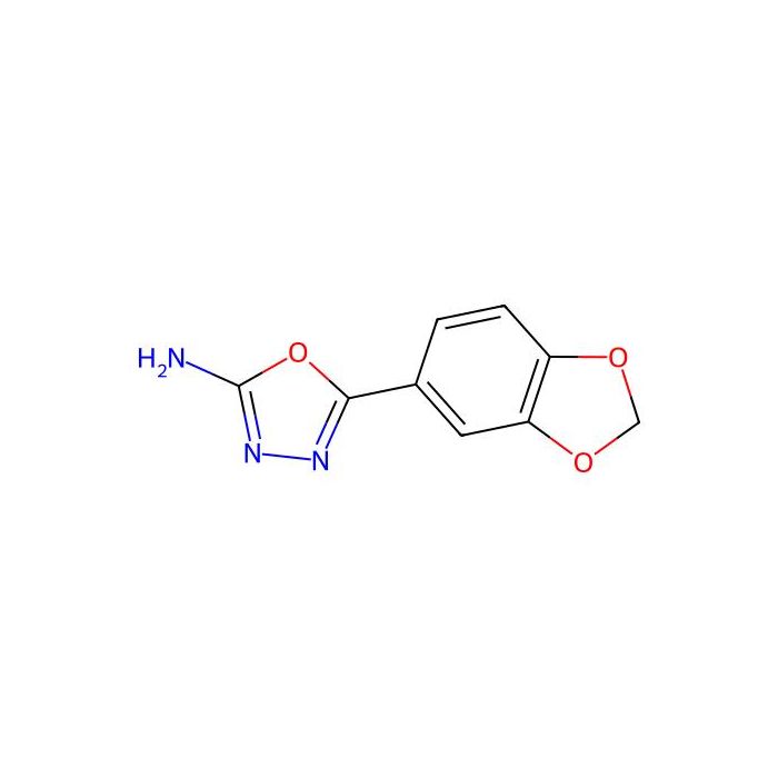1,3,4-Oxadiazol-2-amine, 5-(1,3-benzodioxol-5-yl)- - ≥97% CAS No(80987-71-9) by Aladdin Scientific