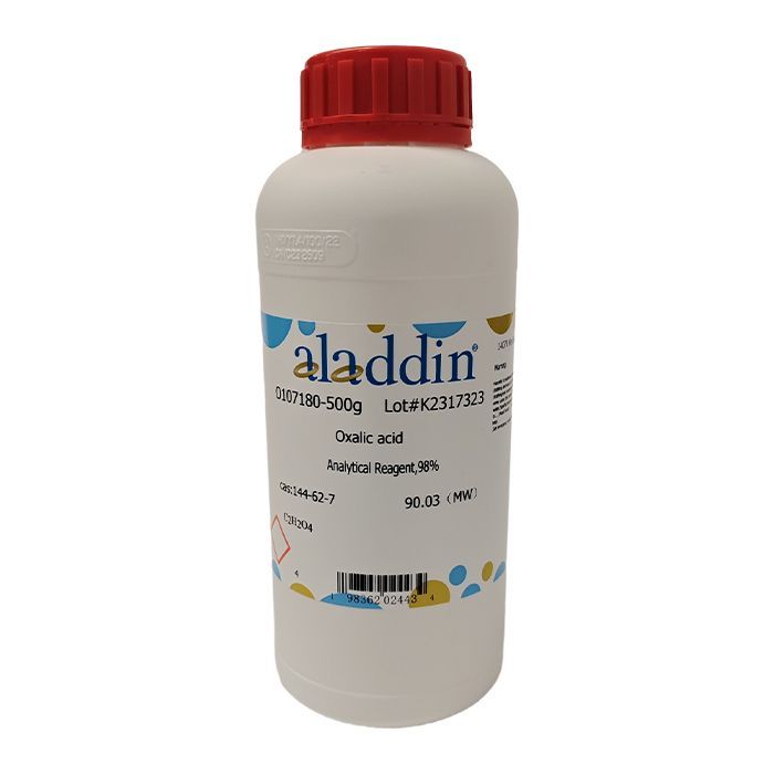 Oxalic acid - AR, ≥98% CAS No(144-62-7) by Aladdin Scientific