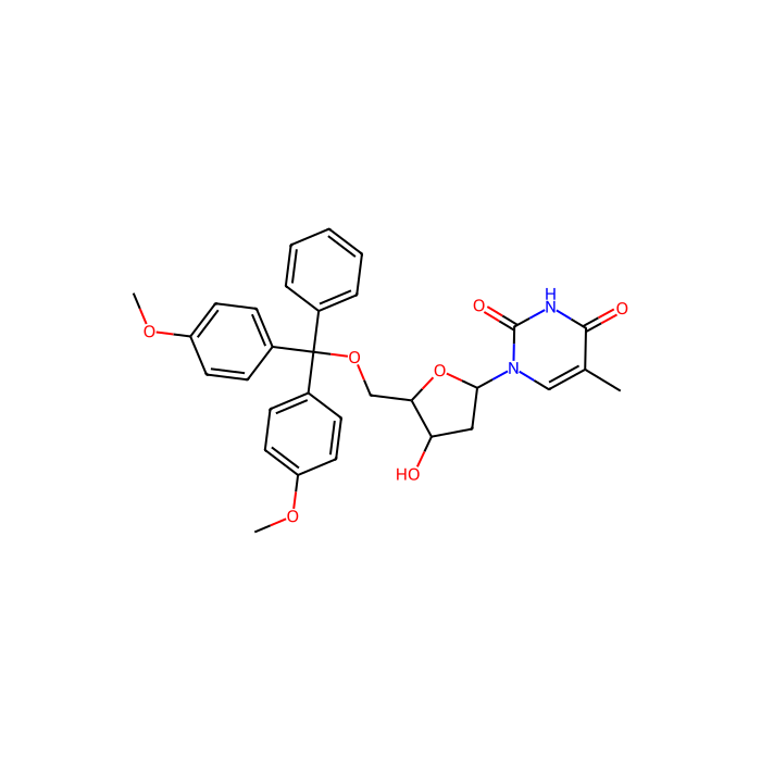 5′-O-(4,4′-Dimethoxytrityl)thymidine - ≥98% CAS No(40615-39-2) by Aladdin Scientific