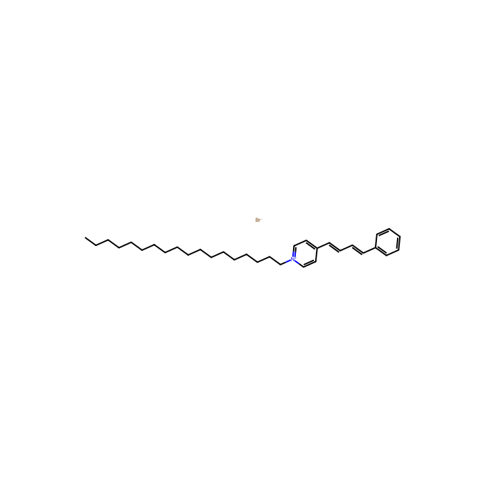 1-Octadecyl-4-(4-phenyl-1,3-butadienyl)pyridinium Bromide - ≥96% CAS No(165678-32-0) by Aladdin Scientific