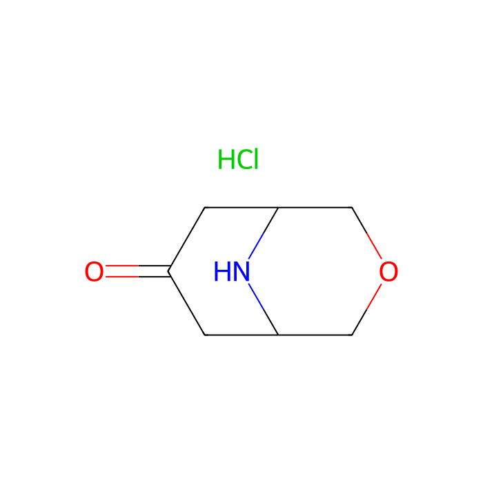 3-oxa-9-azabicyclo[3.3.1]nonan-7-one hydrochloride - ≥97% CAS No(1126795-00-3) by Aladdin Scientific