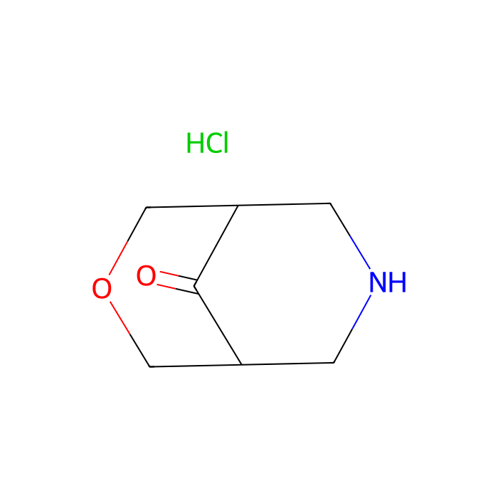 3-oxa-7-azabicyclo[3.3.1]nonan-9-one, hydrochloride (1:1) - ≥97% CAS No(1228600-54-1) by Aladdin Scientific