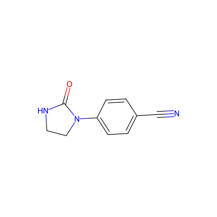 4-(2-Oxo-1-imidazolidinyl)benzenecarbonitrile - ≥98% CAS No(144655-81-2) by Aladdin Scientific