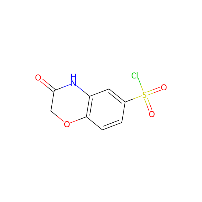 3-Oxo-3,4-dihydro-2h-1,4-benzoxazine-6-sulfonyl chloride - ≥95% CAS No(31794-45-3) by Aladdin Scientific