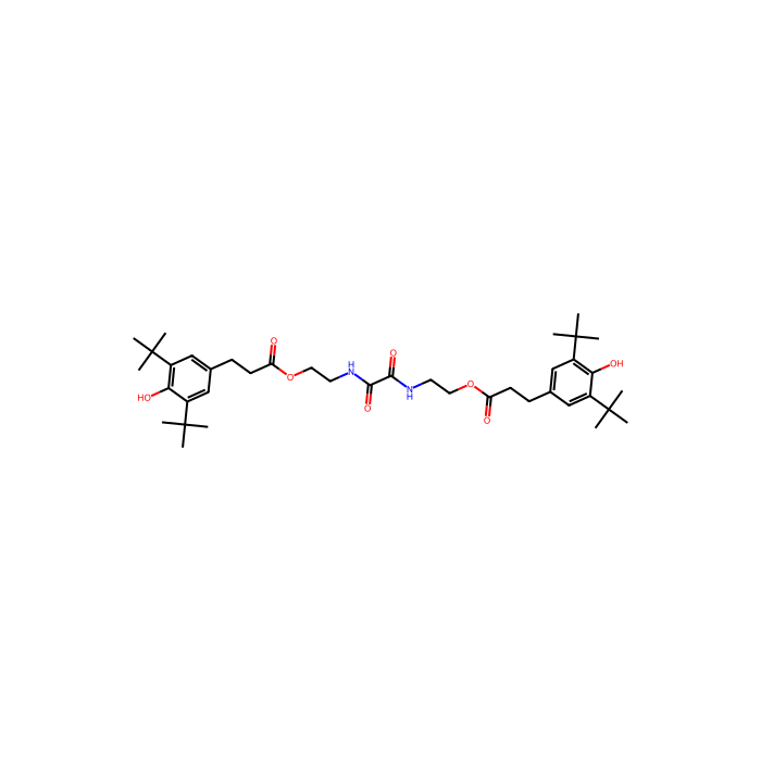 (Oxalylbis(azanediyl))bis(ethane-2,1-diyl) bis(3-(3,5-di-tert-butyl-4-hydroxyphenyl)propanoate) - ≥97% CAS No(70331-94-1) by Aladdin Scientific