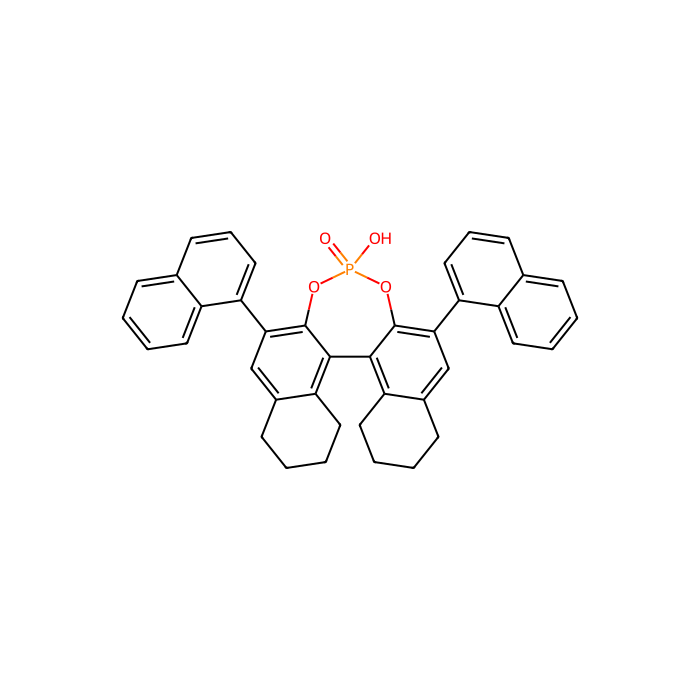 (11bR)-8,9,10,11,12,13,14,15-Octahydro-4-hydroxy-2,6-di-1-naphthalenyl-4-oxide-dinaphtho[2,1-d:1'',2''-f][1,3,2]dioxaphosphepin - ≥98%,≥99%(ee) CAS No(1242066-20-1) by Aladdin Scientific
