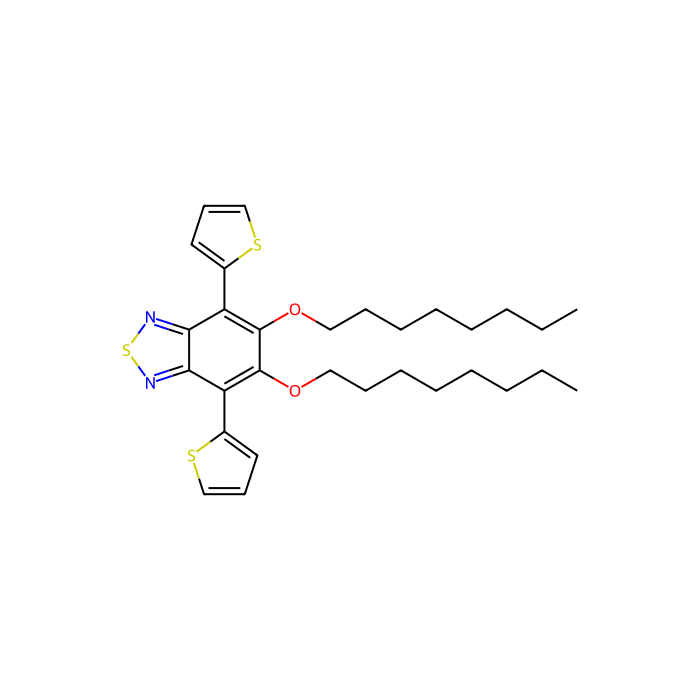 5,6-Bis(octyloxy)-4,7-di(thiophen-2-yl)benzo[c][1,2,5]thiadiazole - ≥98%(HPLC) CAS No(1192352-09-2) by Aladdin Scientific