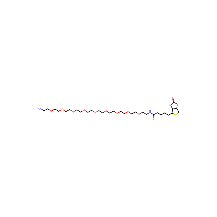 O-(2-Aminoethyl)-O′-[2-(biotinylamino)ethyl]octaethylene glycol - ≥95% CAS No(960132-48-3) by Aladdin Scientific