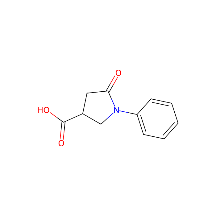 5-Oxo-1-phenylpyrrolidine-3-carboxylic acid - ≥98% CAS No(39629-86-2) by Aladdin Scientific