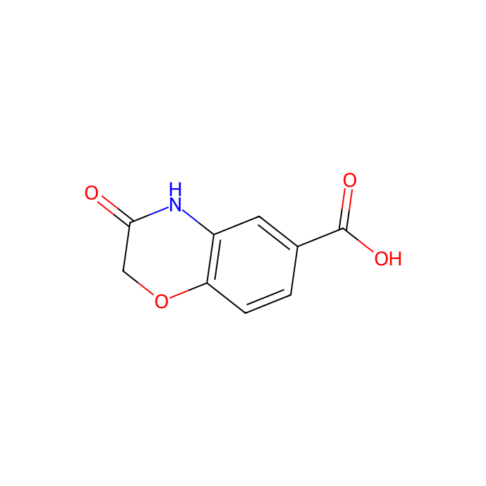 3-oxo-3,4-dihydro-2H-1,4-benzoxazine-6-carboxylic acid - ≥97% CAS No(134997-87-8) by Aladdin Scientific