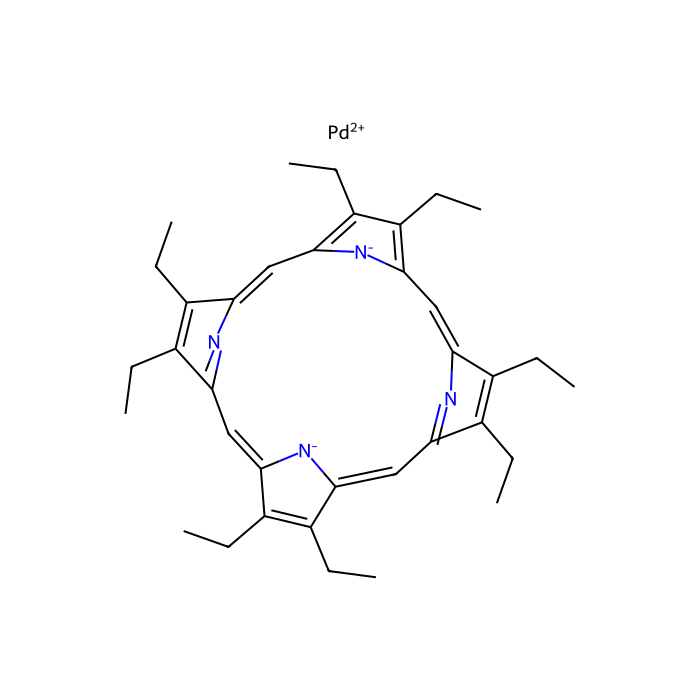 2,3,7,8,12,13,17,18-Octaethyl-21H,23H-porphine palladium(II) - Dye content 85 % CAS No(24804-00-0) by Aladdin Scientific