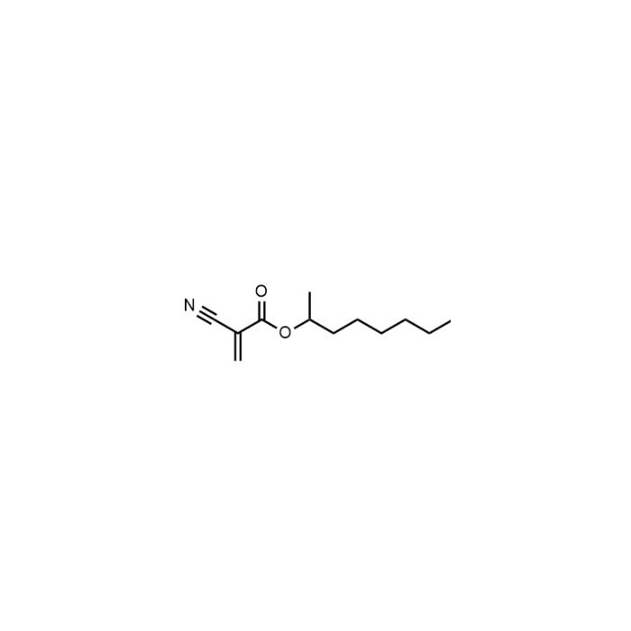 Octan-2-yl 2-cyanoacrylate - ≥95%, stabilized with HQ CAS No(133978-15-1) by Aladdin Scientific