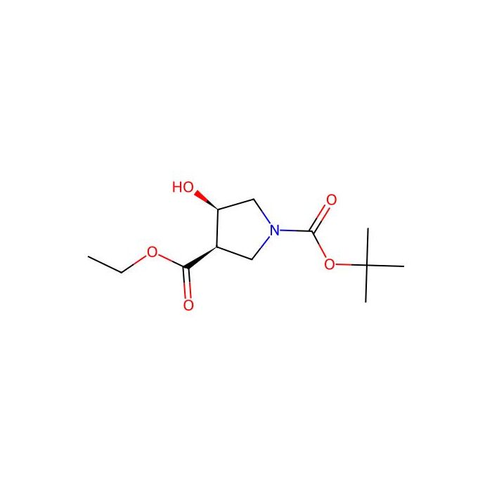O1-tert-butyl O3-ethyl cis-4-hydroxypyrrolidine-1,3-dicarboxylate - ≥97% CAS No(2724056-42-0) by Aladdin Scientific