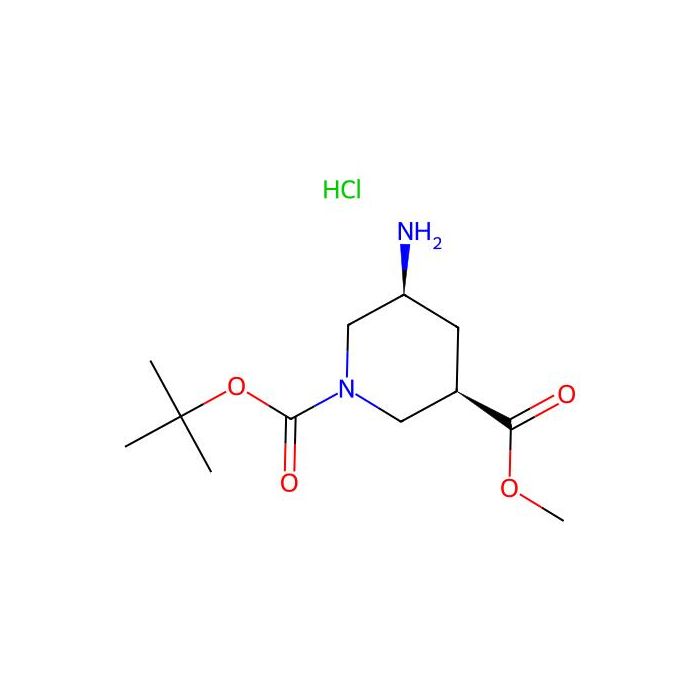 O1-tert-butyl O3-methyl (3R,5S)-5-aminopiperidine-1,3-dicarboxylate;hydrochloride - ≥97% CAS No(2920205-91-8) by Aladdin Scientific
