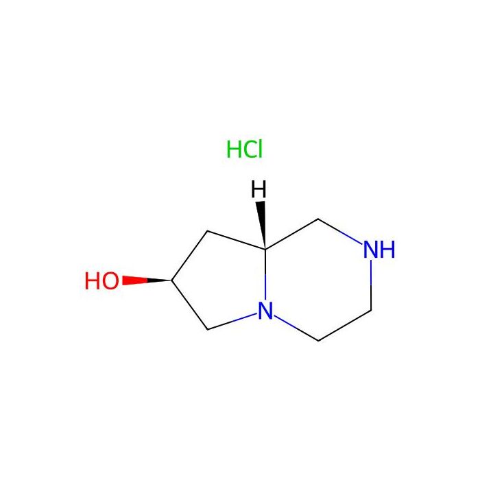 (7S,8aR)-octahydropyrrolo[1,2-a]piperazin-7-ol dihydrochloride - ≥97% CAS No(2173637-06-2) by Aladdin Scientific
