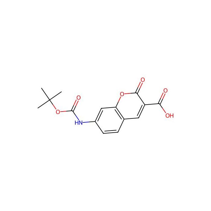 7-(tert-butoxycarbonylamino)-2-oxo-chromene-3-carboxylic acid - ≥97% CAS No(1872220-16-0) by Aladdin Scientific