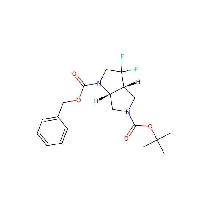 O1-benzyl O5-tert-butyl cis-3,3-difluoro-3a,4,6,6a-tetrahydro-2H-pyrrolo[3,4-b]pyrrole-1,5-dicarboxylate - ≥97% CAS No(2597334-03-5) by Aladdin Scientific