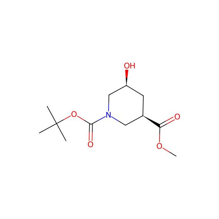 O1-tert-butyl O3-methyl (3R,5S)-5-hydroxypiperidine-1,3-dicarboxylate - ≥97% CAS No(2361923-10-4) by Aladdin Scientific