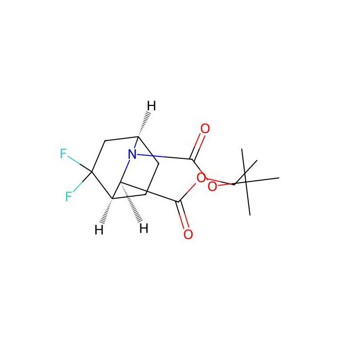 O2-tert-butyl O3-ethyl (1R,3R,4R)-5,5-difluoro-2-azabicyclo[2.2.2]octane-2,3-dicarboxylate - ≥97% CAS No(2380351-70-0) by Aladdin Scientific