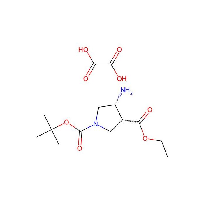 O1-tert-butyl O3-ethyl (3R,4R)-4-aminopyrrolidine-1,3-dicarboxylate;oxalic acid - ≥97% CAS No(2922439-55-0) by Aladdin Scientific