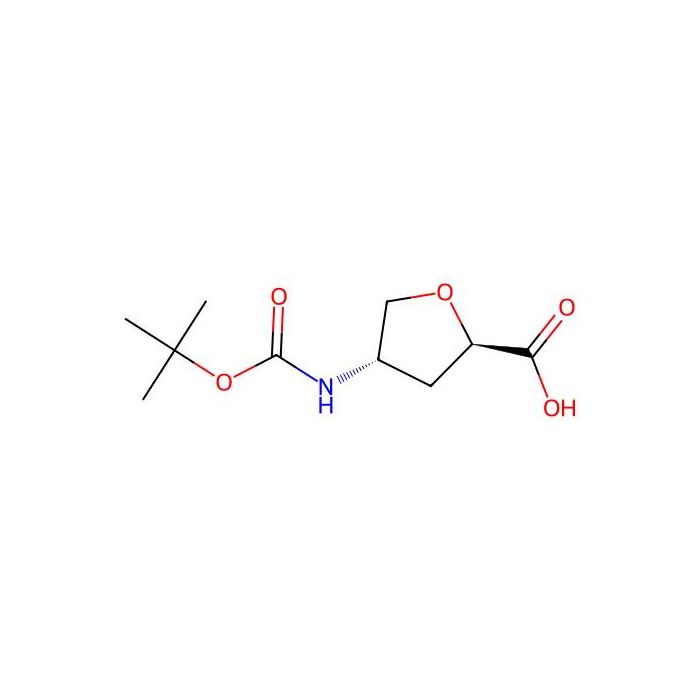 (2R,4S)-4-{[(tert-butoxy)carbonyl]amino}oxolane-2-carboxylic acid - ≥97% CAS No(489446-83-5) by Aladdin Scientific
