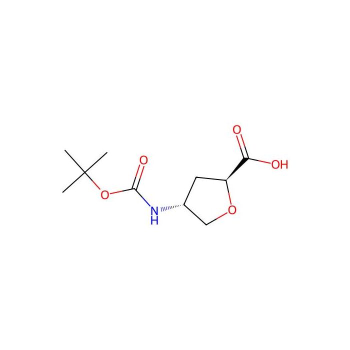 (2S,4R)-4-{[(tert-butoxy)carbonyl]amino}oxolane-2-carboxylic acid - ≥97% CAS No(1932078-60-8) by Aladdin Scientific