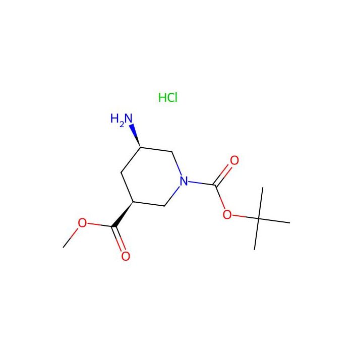 O1-tert-butyl O3-methyl (3S,5R)-5-aminopiperidine-1,3-dicarboxylate;hydrochloride - ≥97% CAS No(2803376-33-0) by Aladdin Scientific