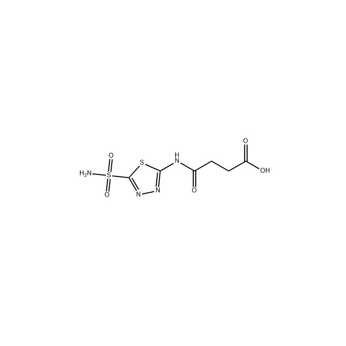 4-Oxo-4-((5-sulfamoyl-1,3,4-thiadiazol-2-yl)amino)butanoic acid - ≥97% CAS No(78851-85-1) by Aladdin Scientific