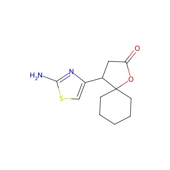 4-(2-Amino-thiazol-4-yl)-1-oxa-spiro[4.5]decan-2-one - ≥95% CAS No(137180-65-5) by Aladdin Scientific