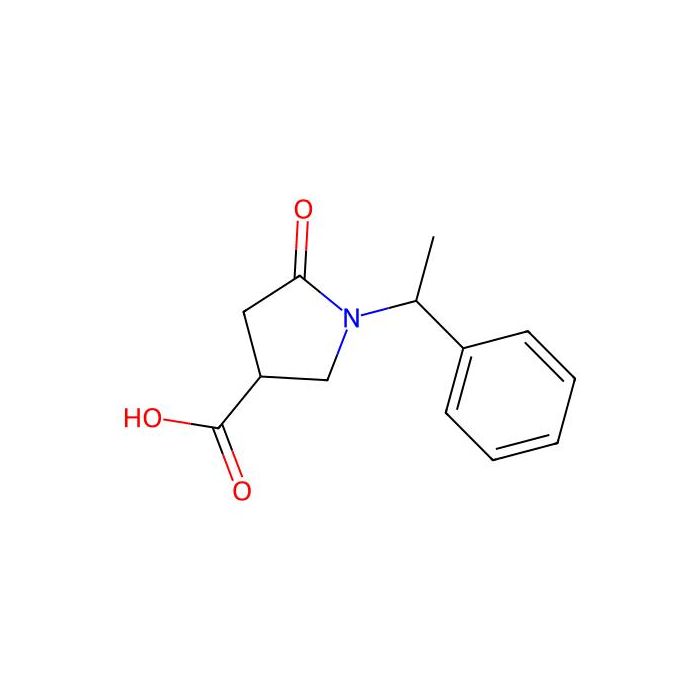 5-Oxo-1-(1-phenylethyl)pyrrolidine-3-carboxylic acid - ≥95% CAS No(96449-93-3) by Aladdin Scientific