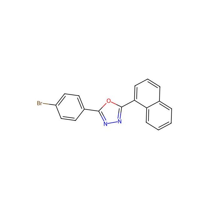2-(4-Bromophenyl)-5-(1-Naphthyl)-1，3，4-Oxadiazole - ≥97% CAS No(68047-37-0) by Aladdin Scientific