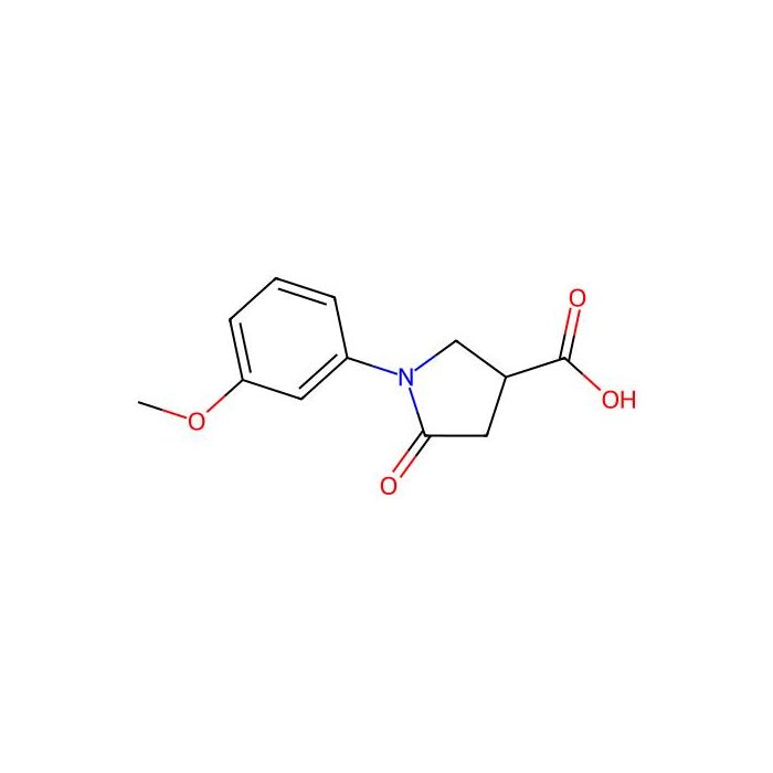 1-(3-Methoxyphenyl)-5-oxopyrrolidine-3-carboxylic acid - ≥95% CAS No(63674-47-5) by Aladdin Scientific