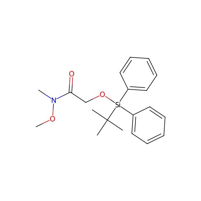 2-((tert-Butyldiphenylsilyl)oxy)-N-methoxy-N-methylacetamide - ≥95% CAS No(154698-93-8) by Aladdin Scientific