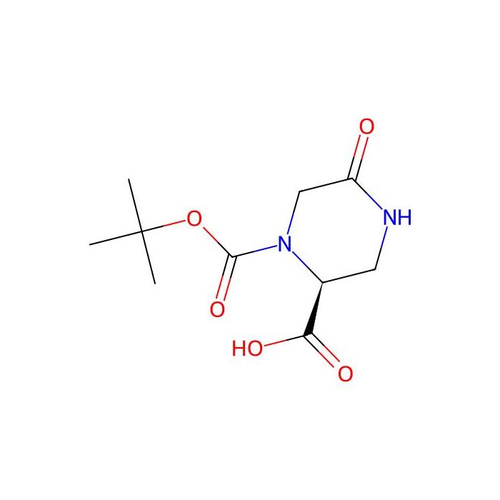 (S)-1-(tert-Butoxycarbonyl)-5-oxopiperazine-2-carboxylic acid - ≥95% CAS No(1033713-11-9) by Aladdin Scientific