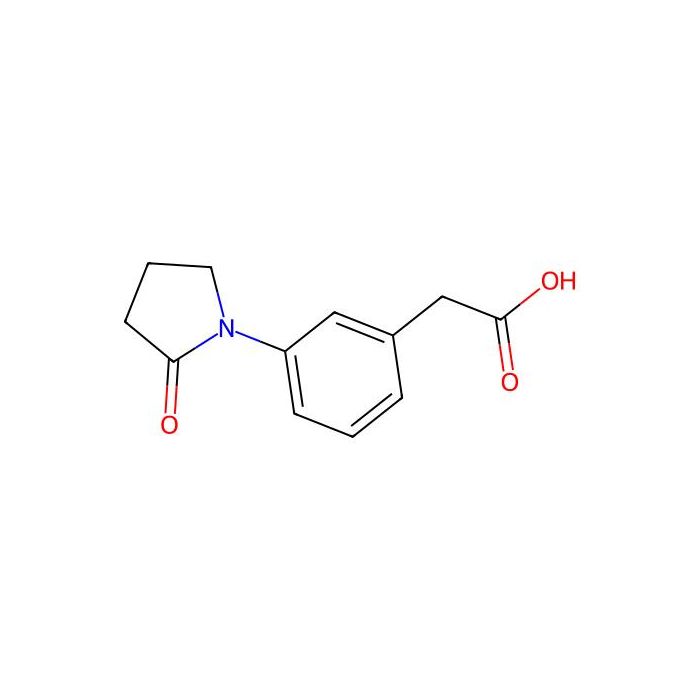 2-(3-(2-Oxopyrrolidin-1-yl)phenyl)acetic acid - ≥95% CAS No(1368503-69-8) by Aladdin Scientific