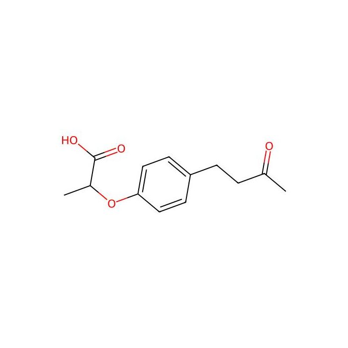 2-[4-(3-Oxobutyl)phenoxy]propanoic acid - ≥95% CAS No(926206-54-4) by Aladdin Scientific