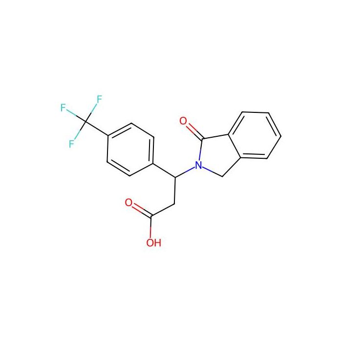 3-(1-oxo-1,3-dihydro-2H-isoindol-2-yl)-3-[4-(trifluoromethyl)phenyl]propanoic acid -  CAS No(439096-93-2) by Aladdin Scientific